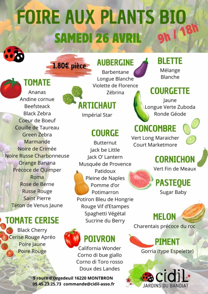 foire aux plants 2025